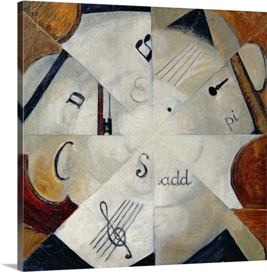 Symphony, 1915 (oil on canvas)