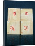 Tea Boxes, 1992 (acrylic on paper)
