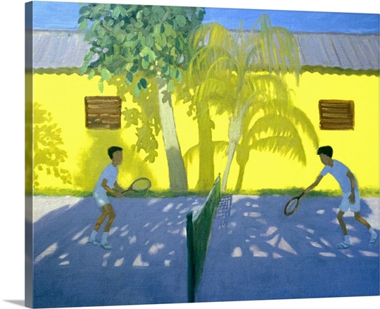 Tennis Cuba, 1998 (oil on canvas)