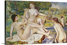 The Bathers, 1887 (oil on canvas)
