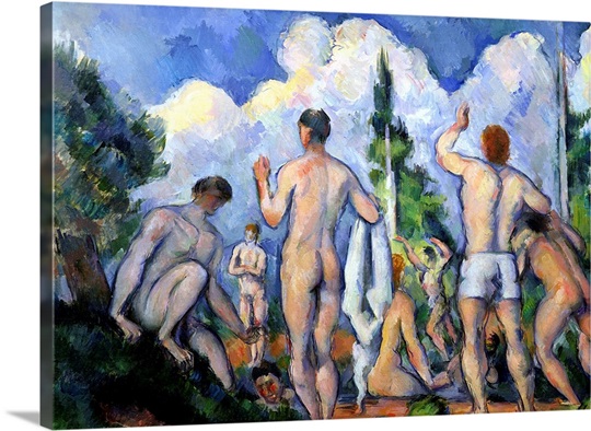 The Bathers, c.1890 92 (oil on canvas)