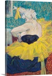 The Clowness Cha U Kao in a Tutu, 1895 (oil on cardboard)