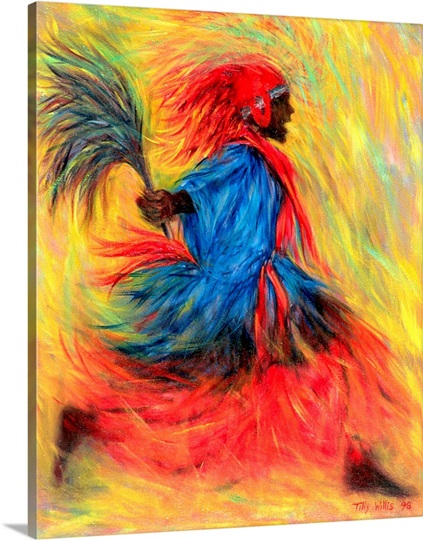 The Dancer, 1998 (oil on canvas)