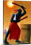 The Drummer, 1993 (oil on canvas)
