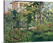 The Garden at Bellevue, 1880 (oil on canvas)