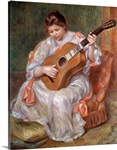 The Guitar Player, 1897 (oil on canvas)
