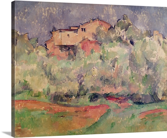 The House at Bellevue, 1888 92 (oil on canvas)