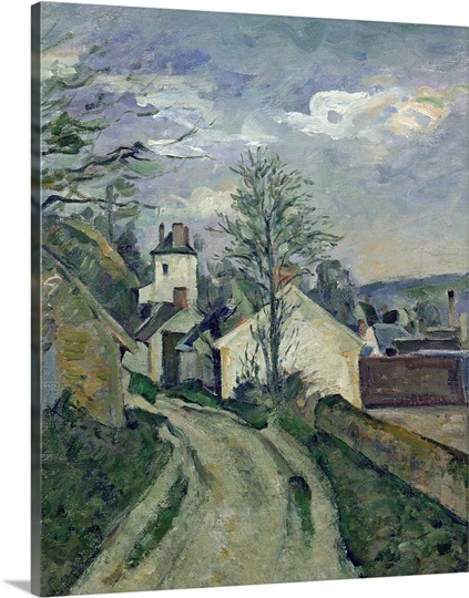 The House of Doctor Gachet (1828 1909) at Auvers, 1872 73 (oil on canvas)