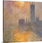 The Houses of Parliament, Sunset, 1904 (oil on canvas)