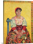 The Italian: Agostina Segatori, 1887 (oil on canvas)
