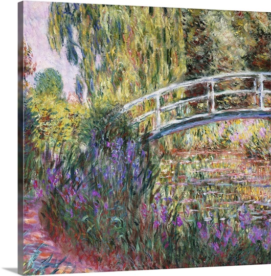 The Japanese Bridge, Pond with Water Lilies, 1900 (oil on canvas)