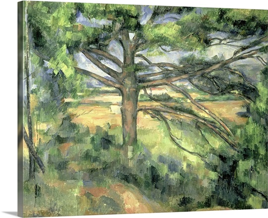 The Large Pine, 1895 97 (oil on canvas)