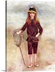 The Little Fisherwoman (Marthe Berard) 1879 (oil on canvas)