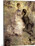 The Lovers, c.1875 (oil on canvas)