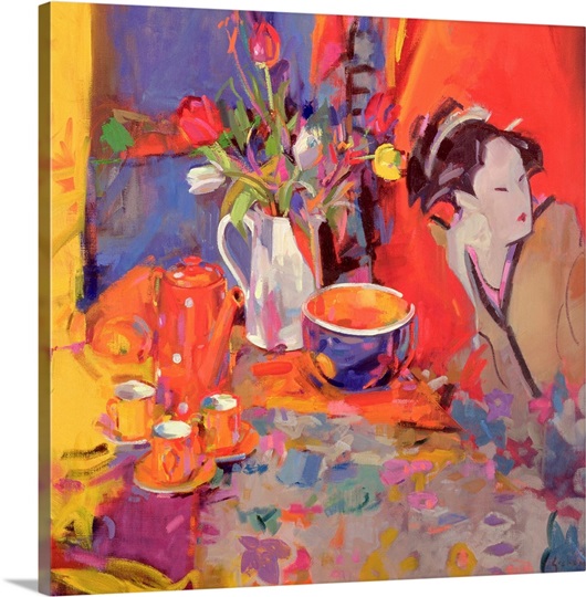 The Magical Table, 2002 (oil on canvas)