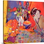The Magical Table, 2002 (oil on canvas)