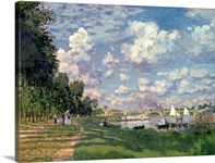 The Marina at Argenteuil, 1872 (oil on canvas)