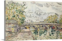 The Pont Neuf, Paris, 1927 (w/c)