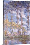 The Poplars, 1881 (oil on canvas)