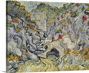 The ravine of the Peyroulets, 1889 (oil on canvas)