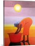 The Red Bucket, 2002 (oil on canvas)