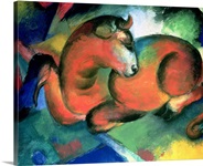 The Red Bull, 1912 (oil on canvas)