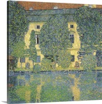 The Schloss Kammer on the Attersee III, 1910 (oil on canvas)