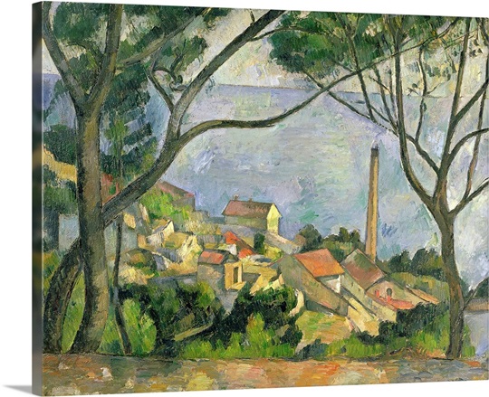 The Sea at lEstaque, 1878 (oil on canvas)