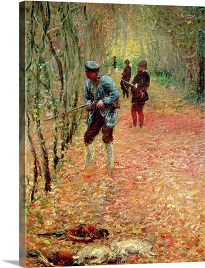 The Shoot, 1876 (detail of 82390)