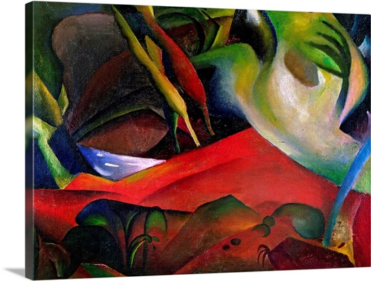 The Storm, 1911 (oil on canvas)