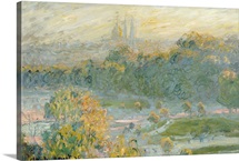 The Tuileries (study) 1875 (oil on canvas)