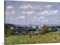 The Valley of the Seine at Saint Cloud, 1875 (oil on canvas)