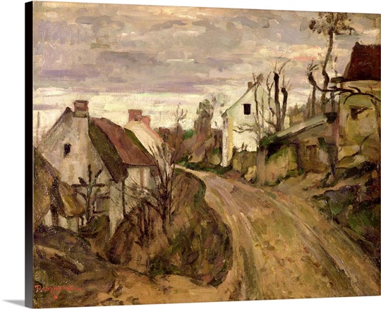 The Village Road, Auvers, c.1872 73 (oil on canvas)