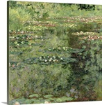 The Waterlily Pond, 1904 (oil on canvas)