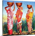 Three Women, 1993 (oil on canvas)