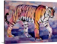 Tigress, Khana, India, 1999 (oil on canvas)