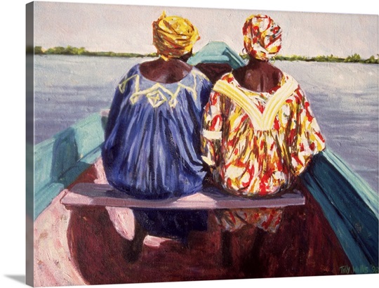 To the Island, 1998 (oil on canvas)
