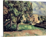 Trees in a Park, Jas de Bouffan, 1885 87 (oil on canvas)