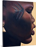 Tribal Mark, 2007 (oil and acrylic on canvas)