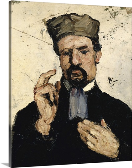 Uncle Dominique as a Lawyer, 1866 (oil on canvas)