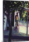 Under the Verandah, 2002 (oil on canvas)