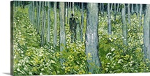 Undergrowth with Two Figures, 1890