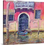 Venetian Balcony, 2000 (oil on canvas)