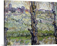 View of Arles, 1889 (oil on canvas)