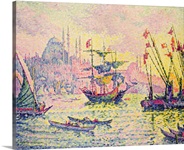 View of Constantinople, 1907 (oil on canvas)