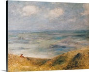 View of the Sea, Guernsey (oil on canvas)