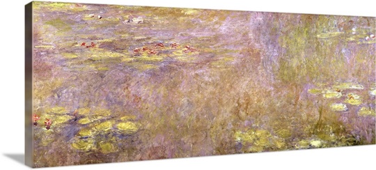 Waterlilies, after 1916 (oil on canvas)