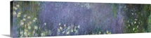 Waterlilies: Morning, 1914 18 (centre left and rigth section) (oil on canvas)
