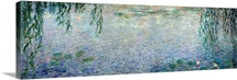 Waterlilies: Morning with Weeping Willows