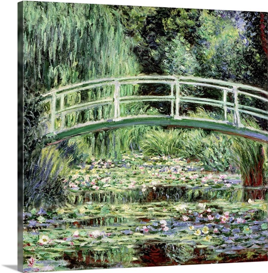 White Waterlilies, 1899 (oil on canvas)